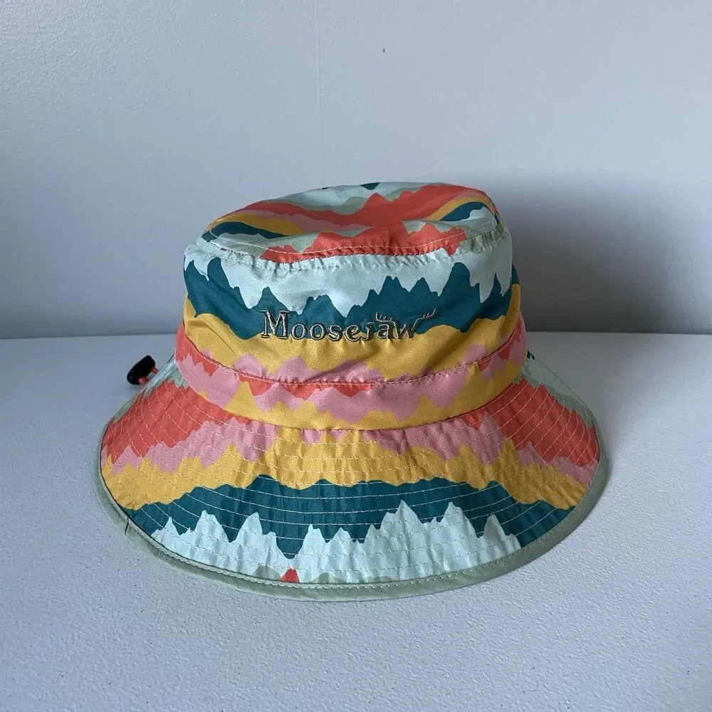 Moosejaw Bucket Hat Beachwear Sunproof Waterproof Lightweight Colorful One Size